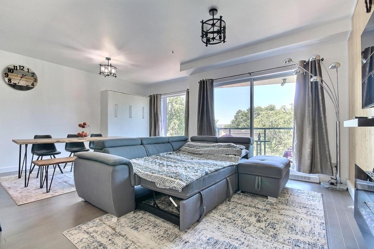Good Vibes Only -Modern And Spacious 2 Bedroom Condo 4 Beds Free Parking, Gym Quebec City Exterior photo